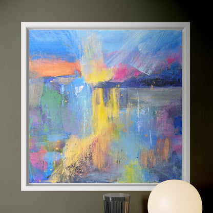 Twilight over Thames - original painting