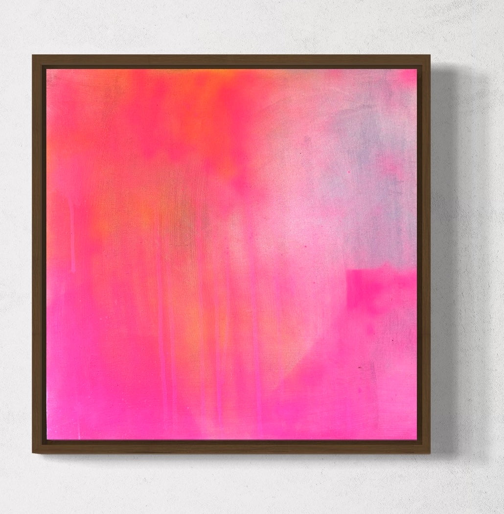 Radiant in pink - original painting