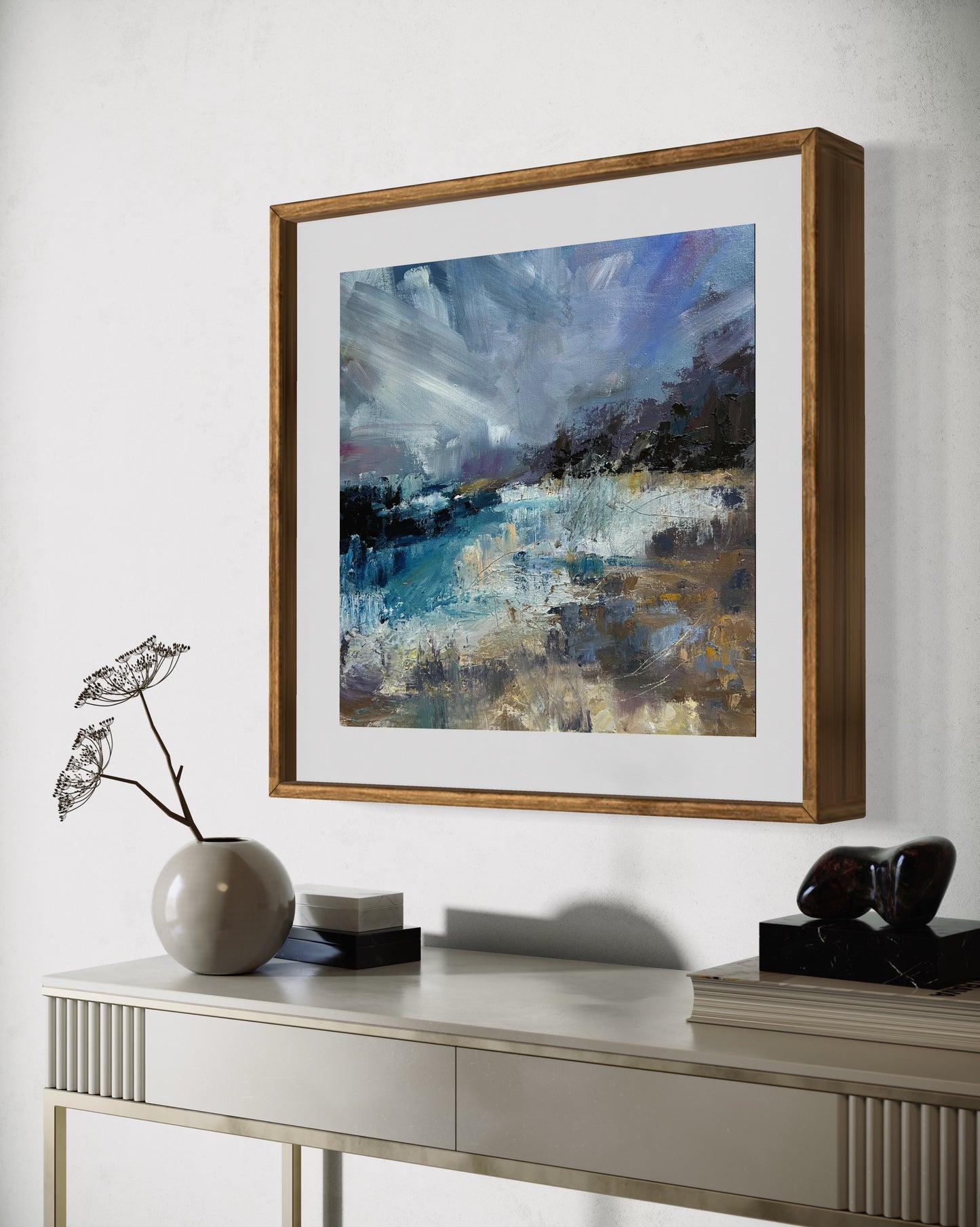 Windy and salty, Fowey - art prints