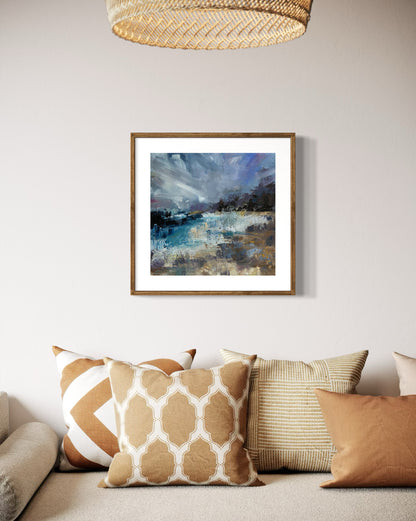 Windy and salty, Fowey - art prints