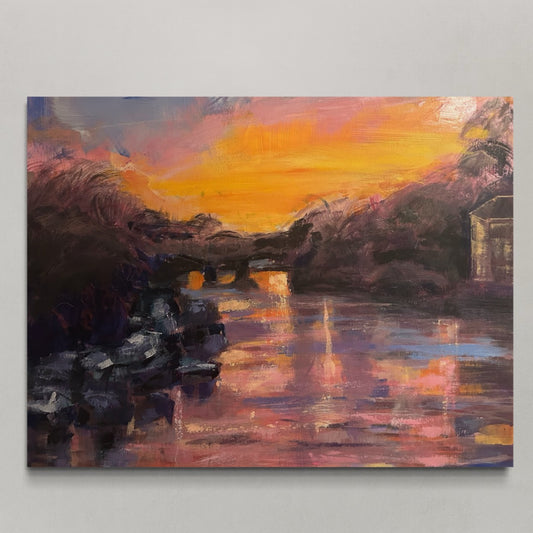 "Richmond golden hour" Limited edition print